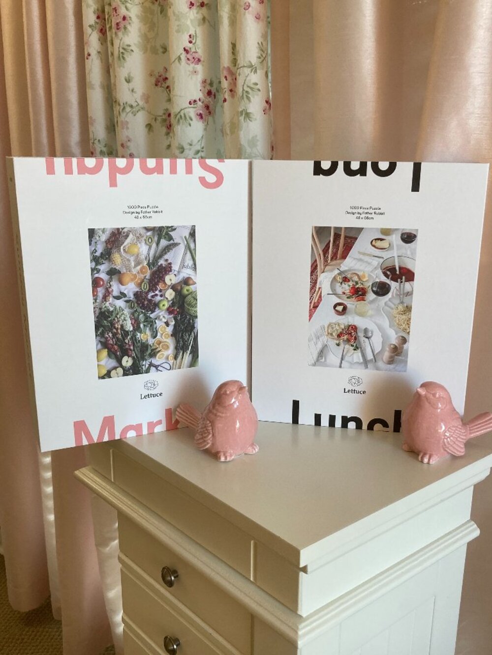 Father Rabbit x Lettuce Puzzles, 1000 pieces x2
